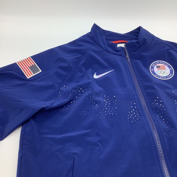 Nike Dri Fit ADV Mens Team USA Olympics 2024 Podium Jacket Size Large NWT - Picture 10 of 16